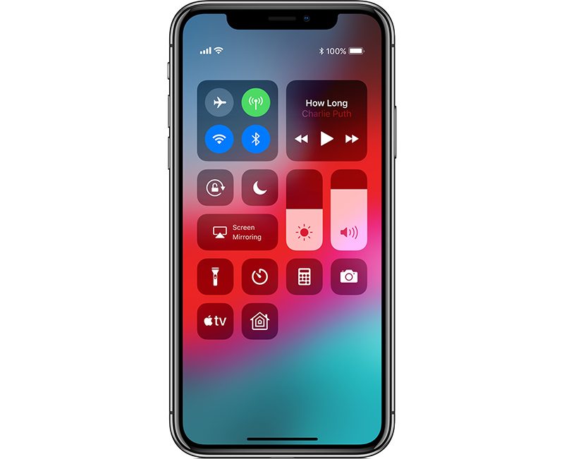 iphonecontrolcenterappletv