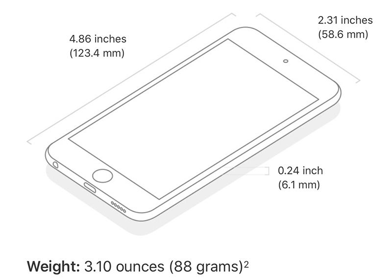 ipodtouchdimensions