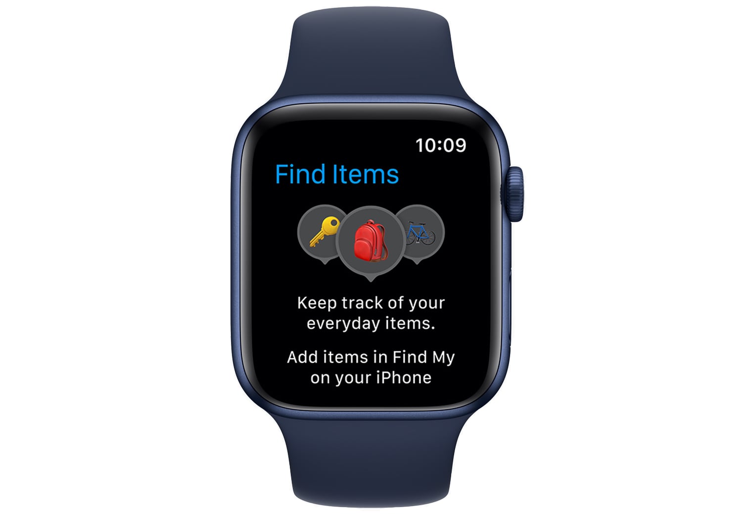 watchos 8 find my app